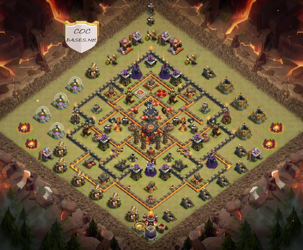 common th10 war base and how to attack them