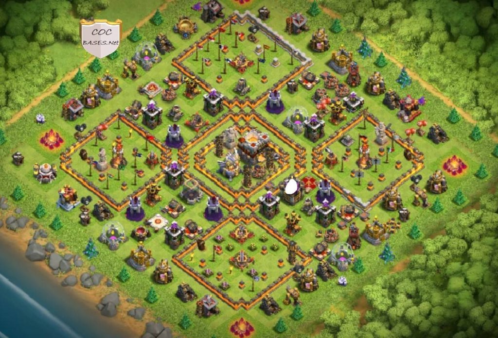 common th11 war base and how to attack them