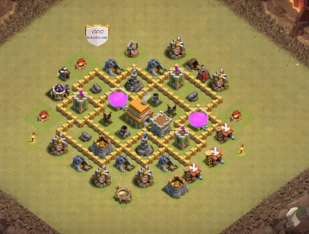 cwl th6 war base link anti 2 star