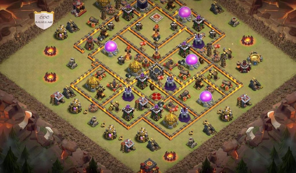 cwl town hall 10 war base link