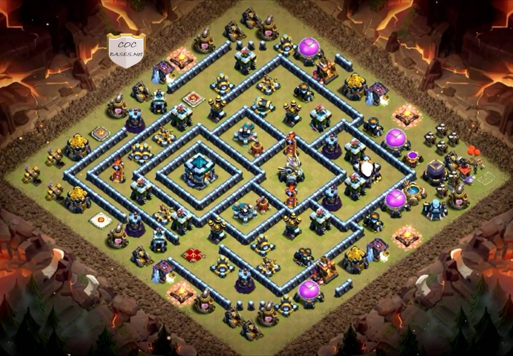 cwl town hall 13 base layout and links