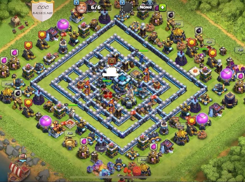 cwl town hall 13 base layout link