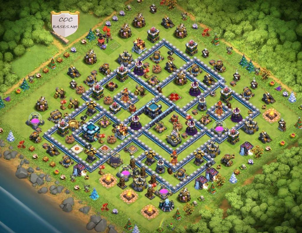 cwl town hall 13 war base link