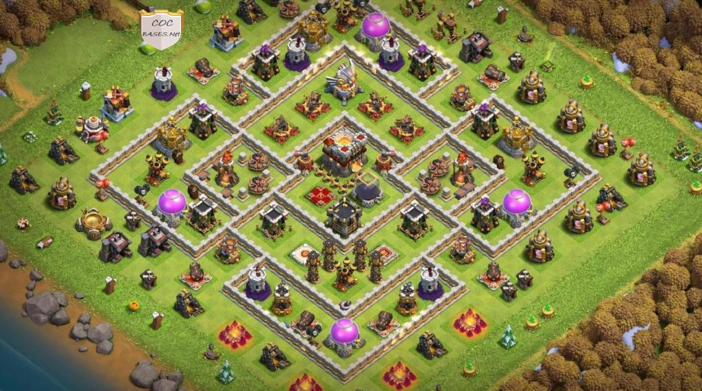 dark elixir farming layout link town hall 11