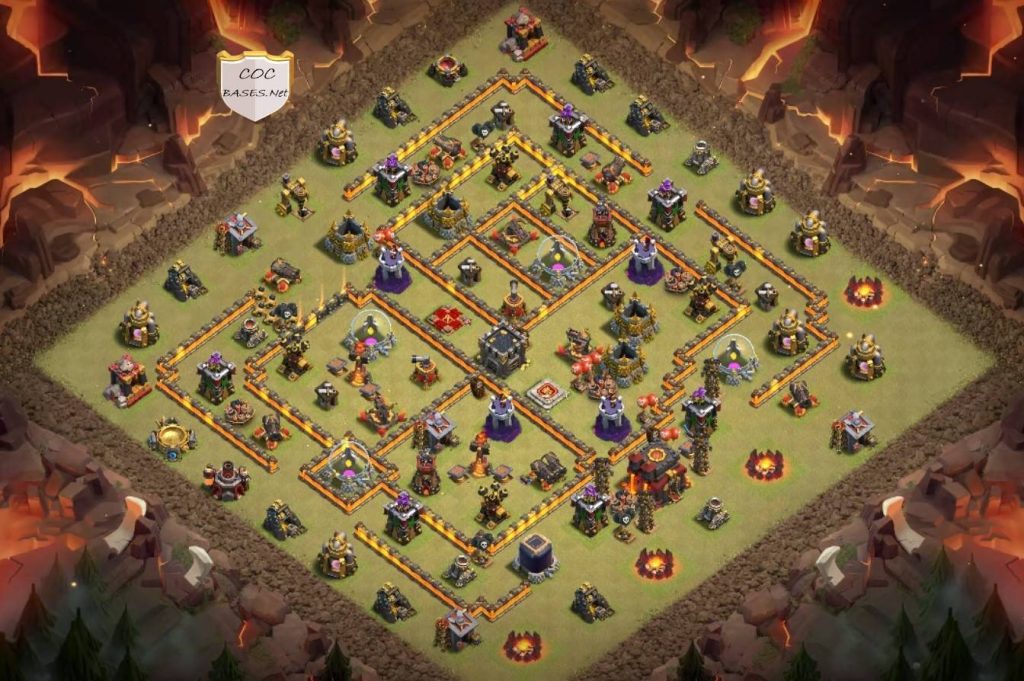 esl war unbeatable th10 base Anti 3 star