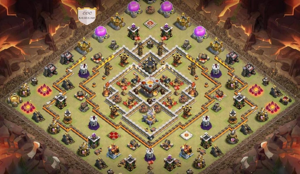 excellent town hall 11 trophy layout link