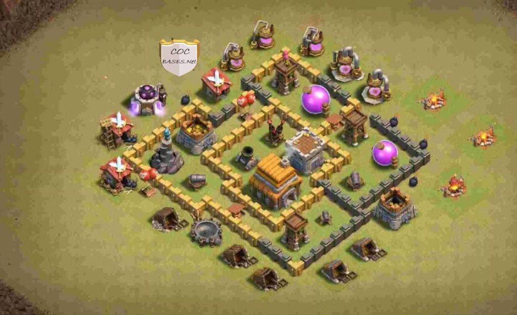 excellent town hall 5 farming layout link
