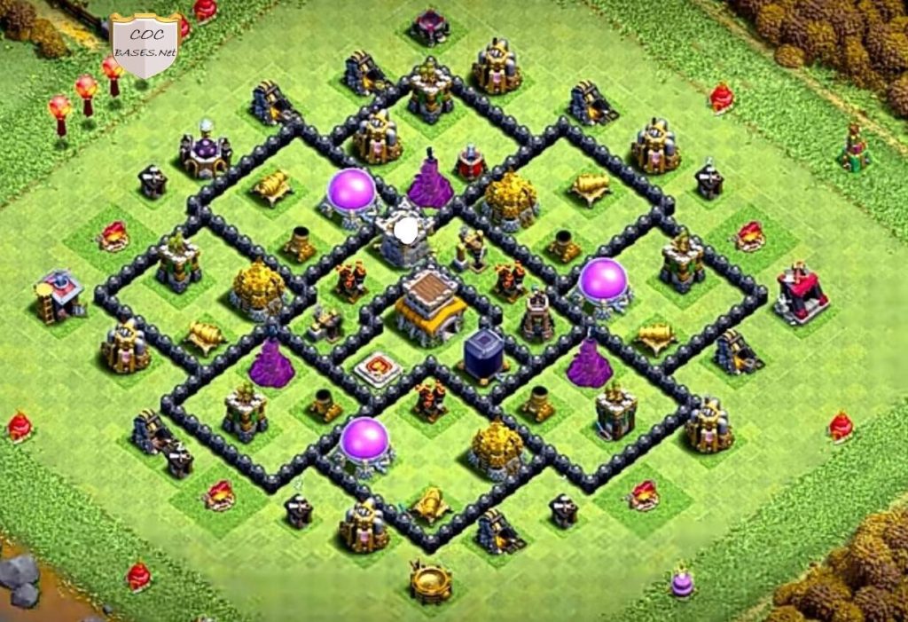 excellent town hall 8 layout link