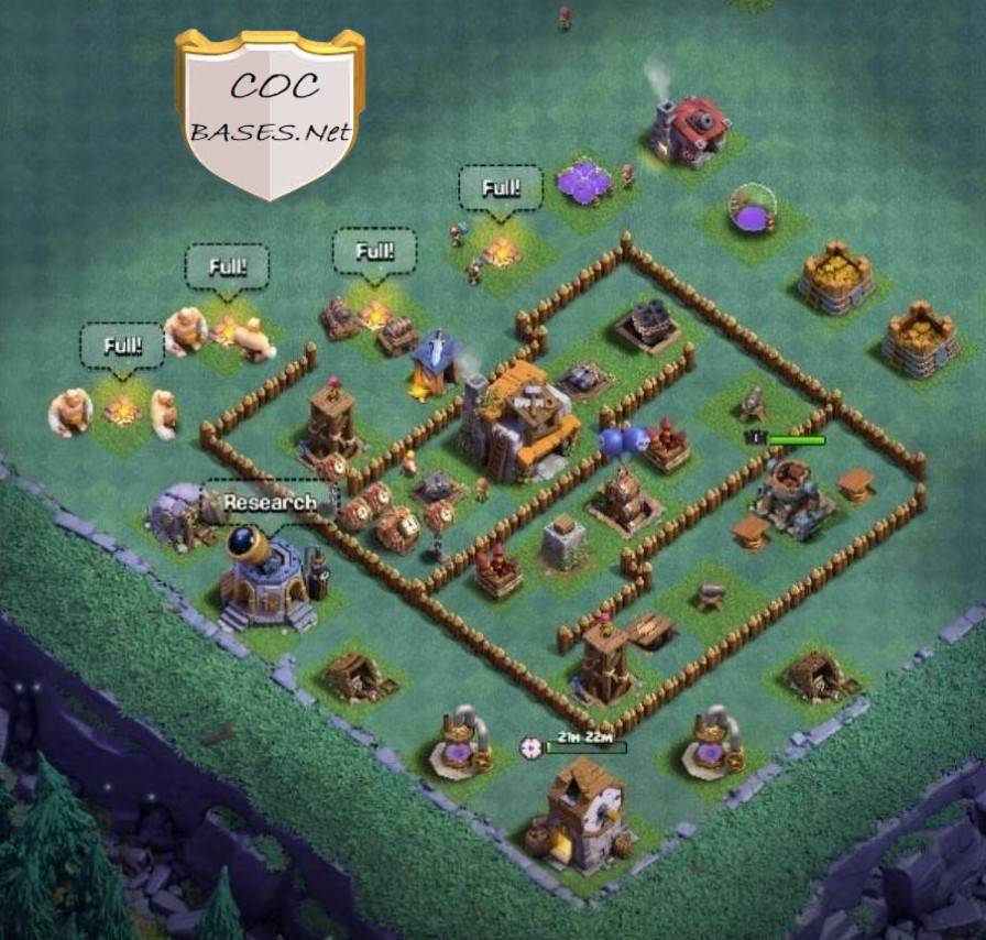 exceptional builder hall 5 base anti 2 star