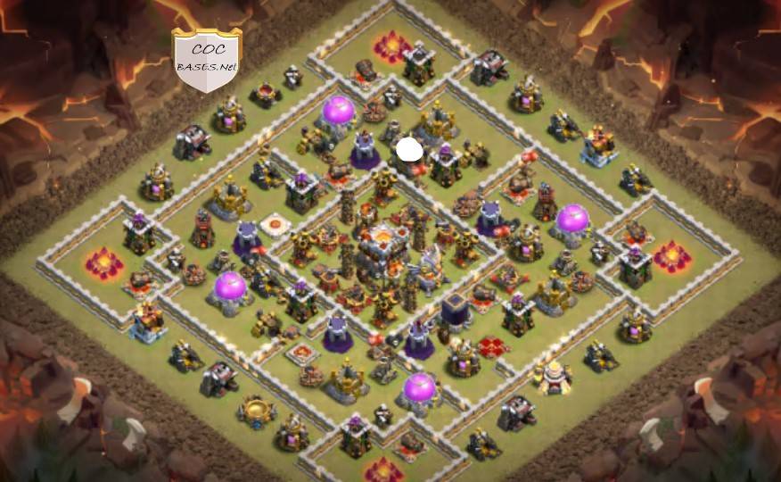 exceptional town hall 11 trophy layout link