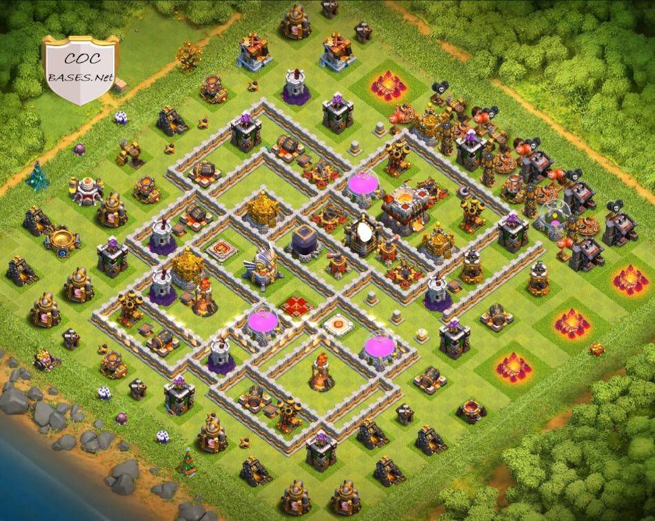 farm base layout image clash of clans th11 download