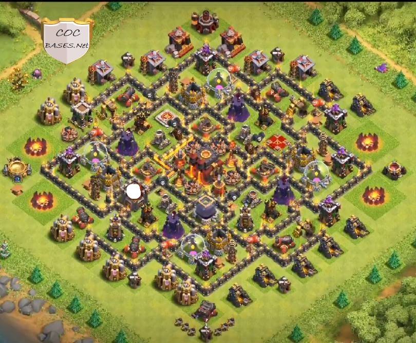 farm layout coc town hall 10 image download