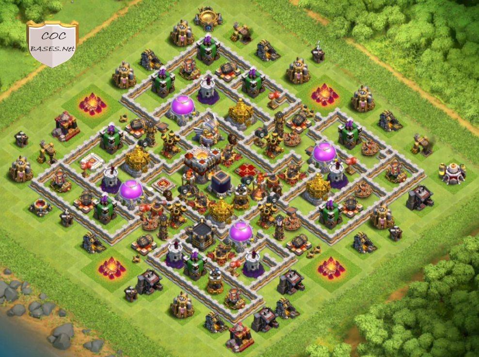 farming base clash of clans th11 download