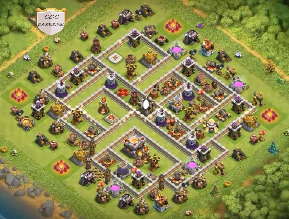farming base clash of clans town hall 11 picture download
