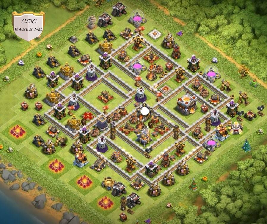 farming base coc town hall 11 download