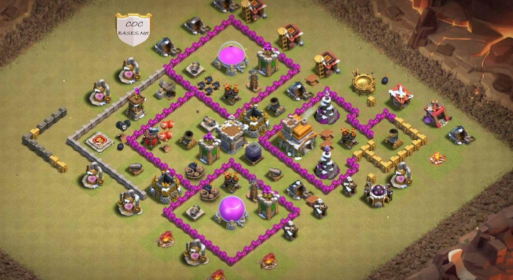 farming loot protection th7 base anti bowler