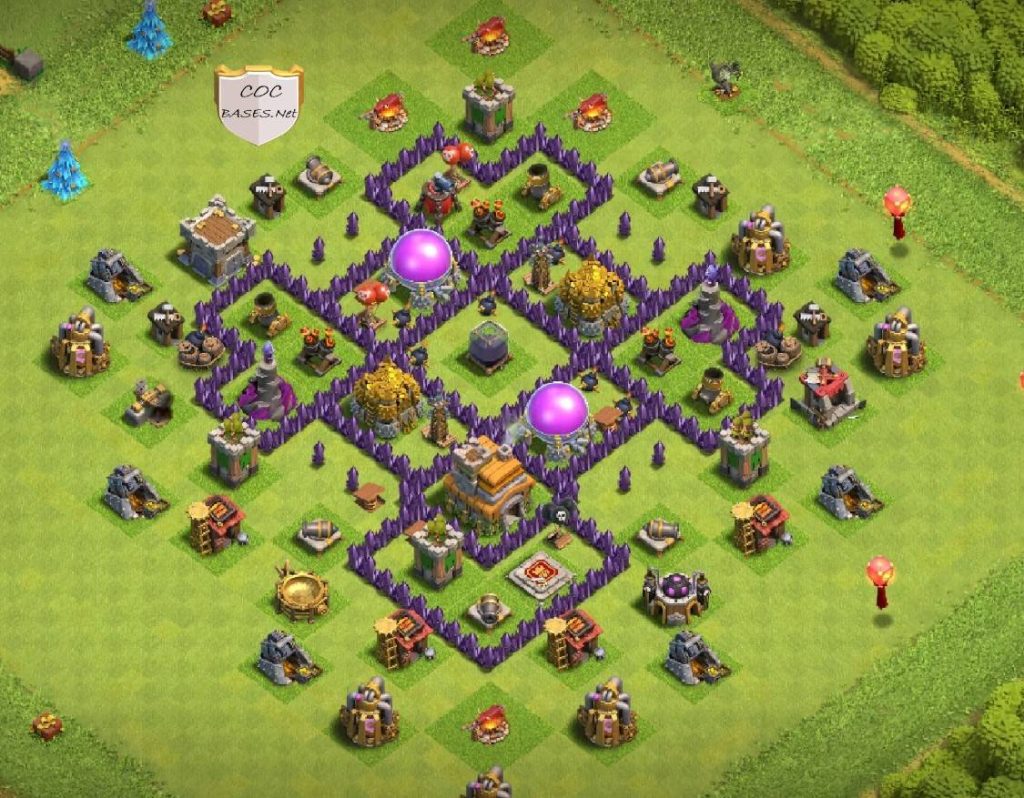 farming loot protection th7 defense base hd pic