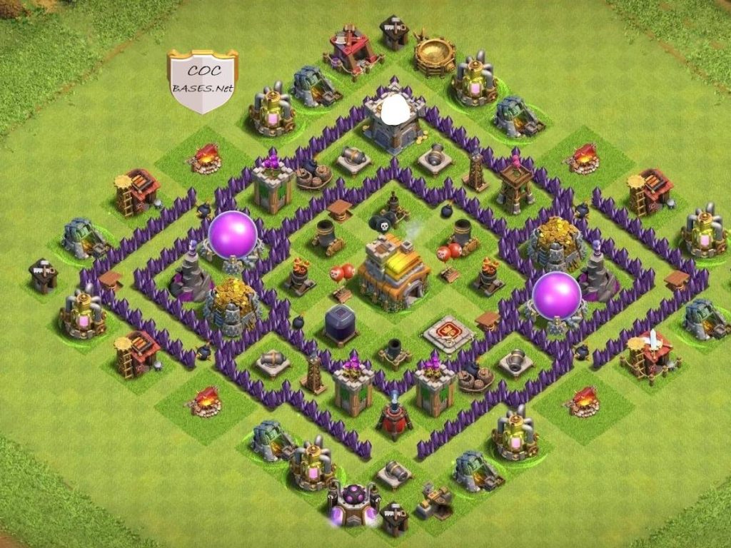 farming loot protection th7 strong base