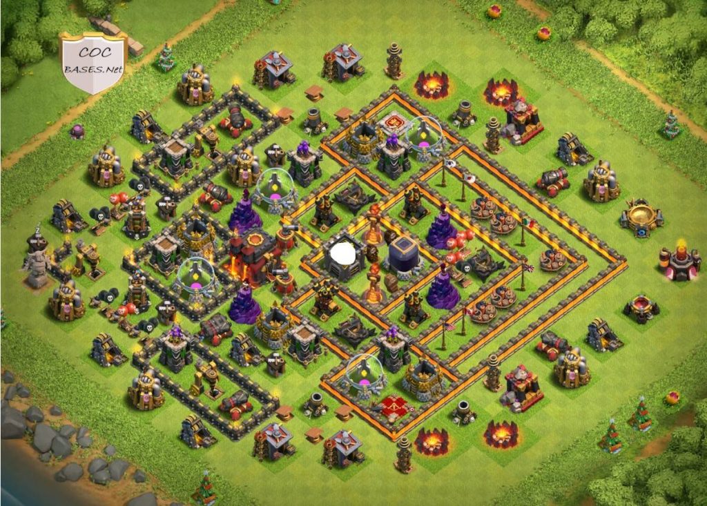 good level 10 war base design link