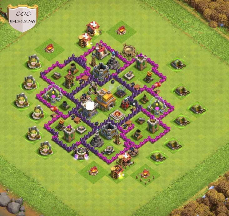 good level 7 farming base layout link anti 3 stars