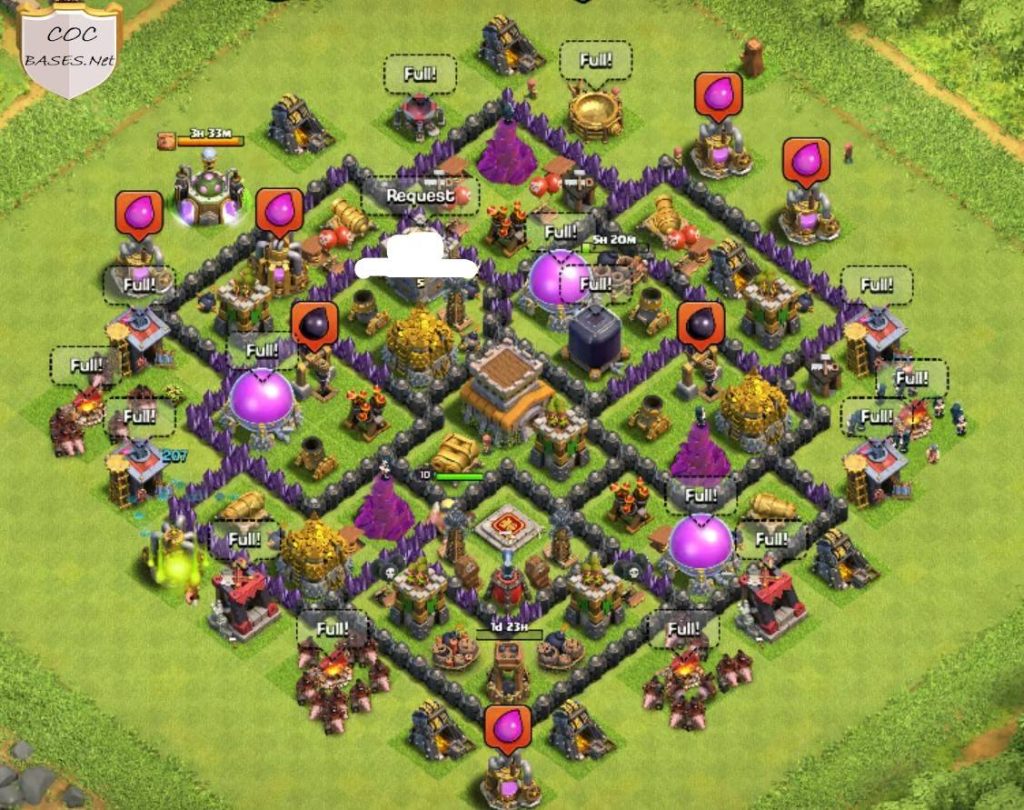 good level 8 war base design link