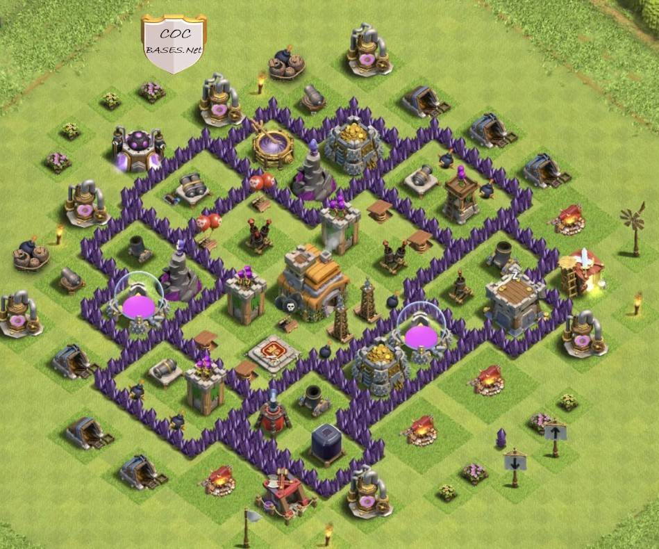 good th7 war base with link