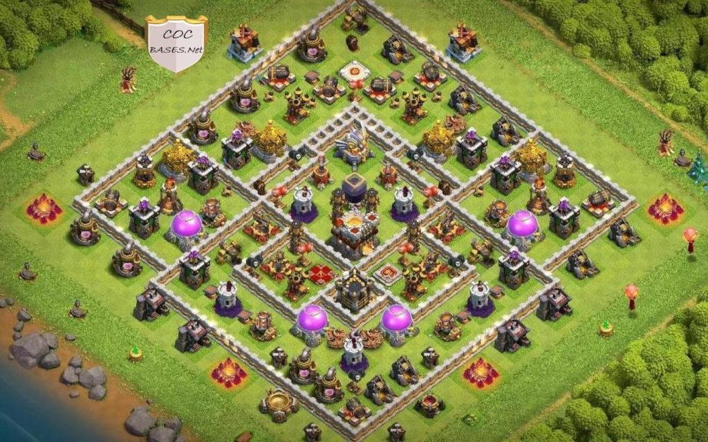 good town hall 11 trophy base link