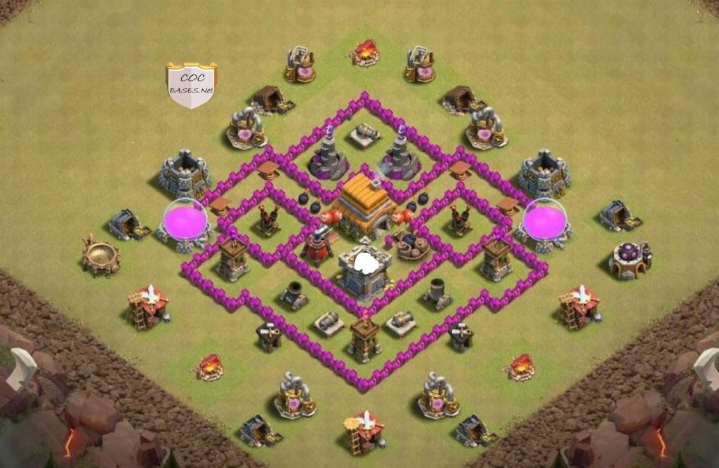 good town hall 6 base link