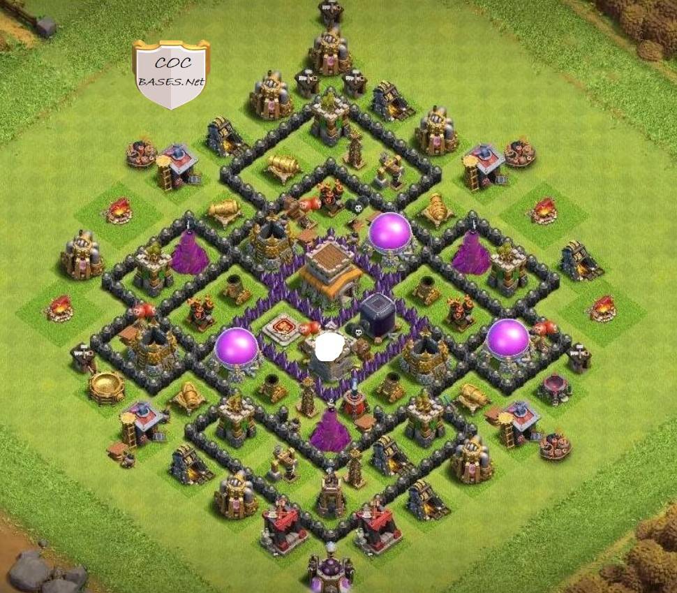 good town hall 8 base link