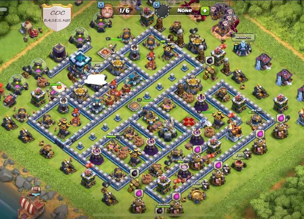 hardest th13 war base