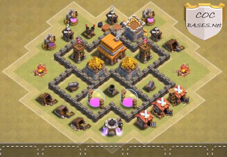 hardest th4 farming base