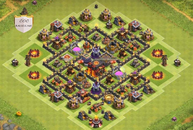 hardest th7 farming base