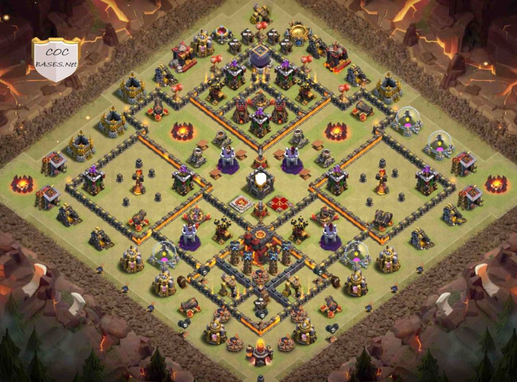 insane th10 war base