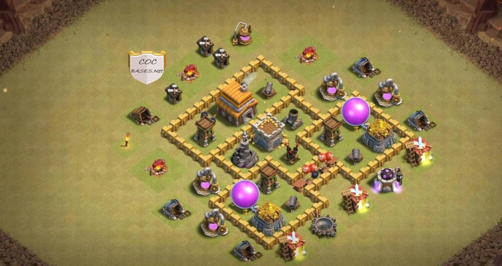 insane th5 farming base