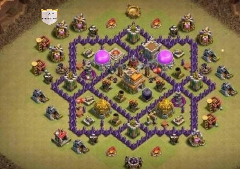 level 7 clan league layout anti 2 star link download