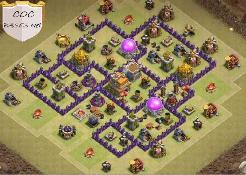 most common th7 war base