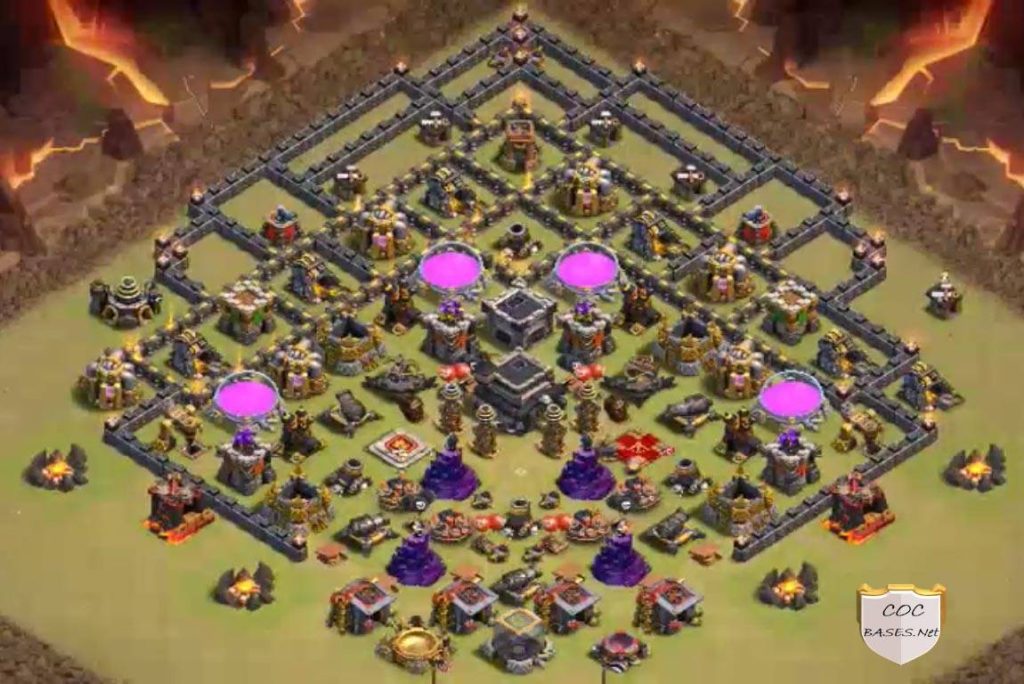 most common th9 trophy base