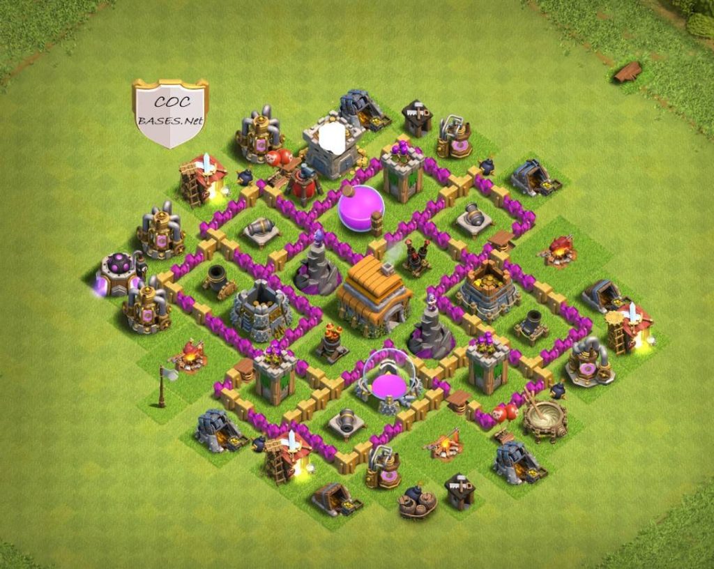 new best th6 hybrid base layout 2023