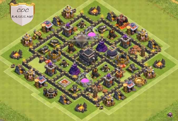 new best th7 farming base layout 2023