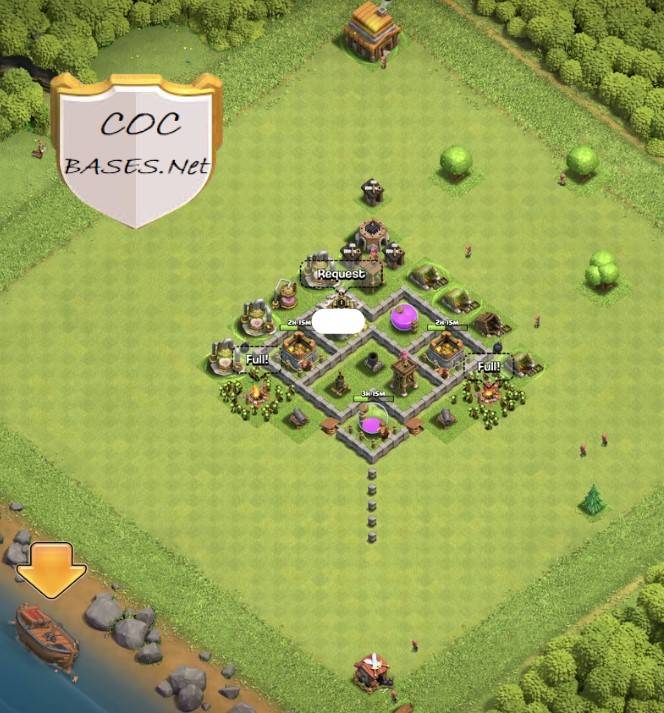 new th4 farming base anti 3 star