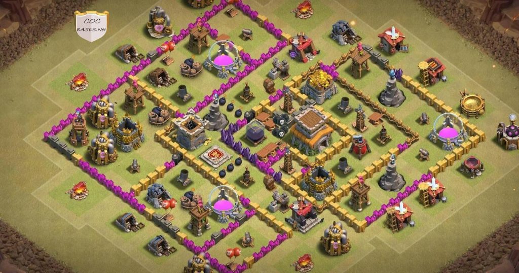 new th8 base anti 3 star