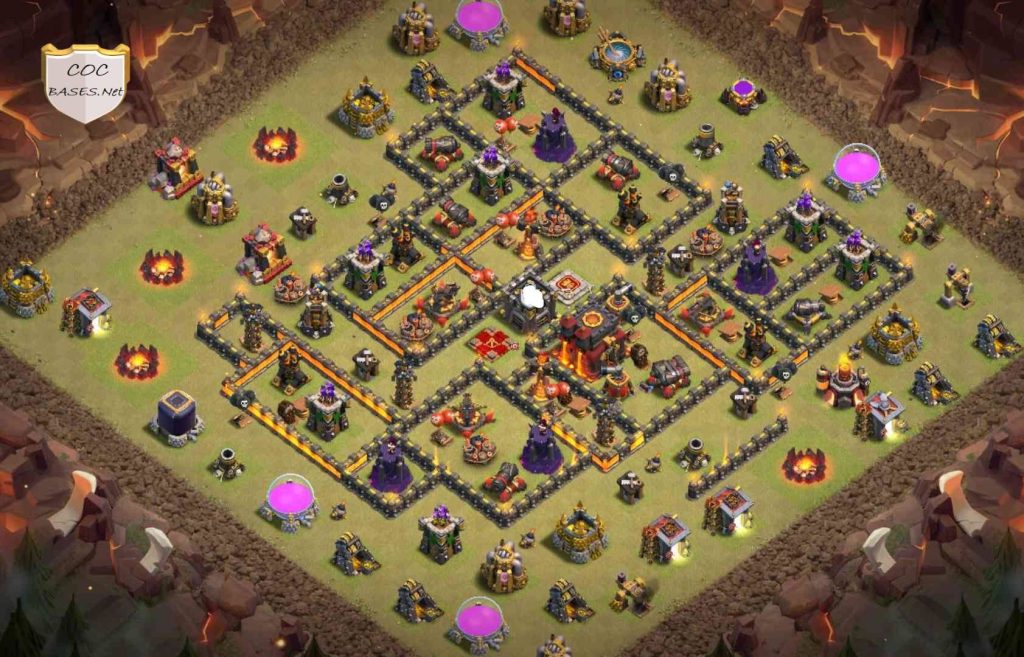 popular th10 war base