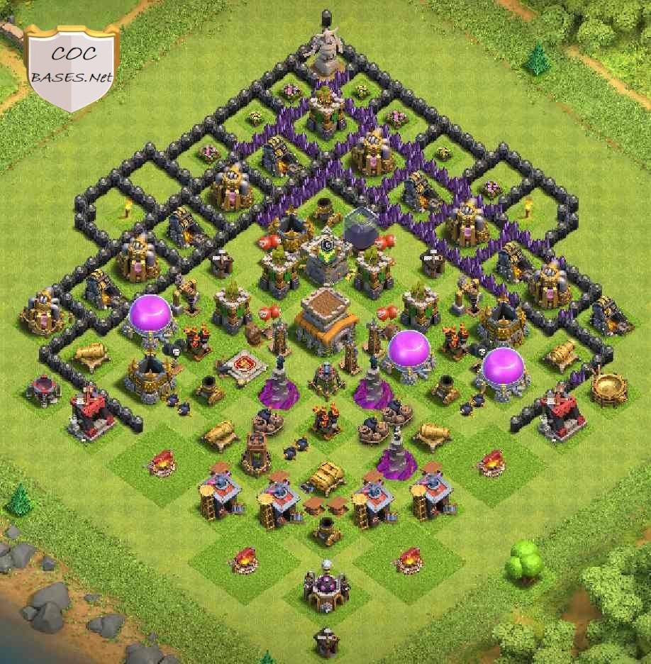 simple th8 base trophy push design