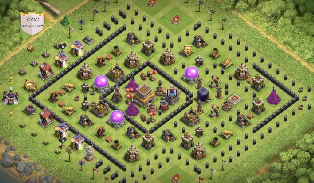 spread hybrid base design th8 base