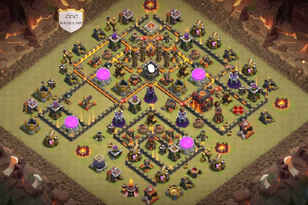 spread out th10 war base attack strategy