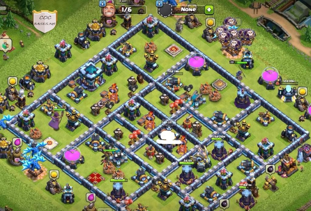 th 13 war base anti gowipe