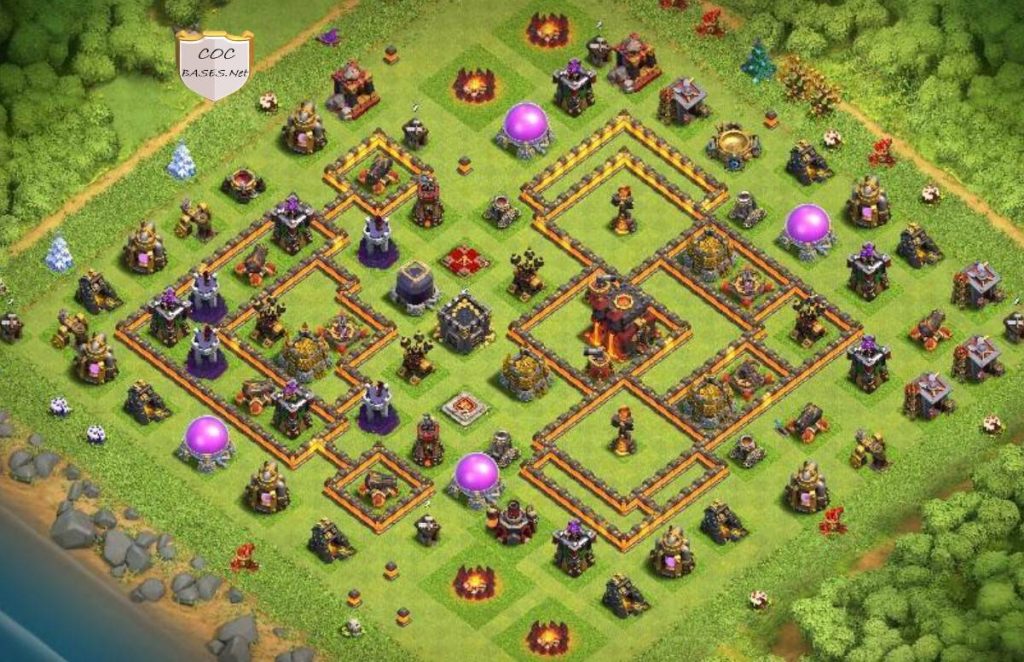 th10 base link war Anti 3 star