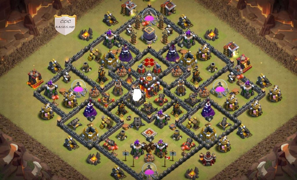 th10 base war link Anti 3 star copy link