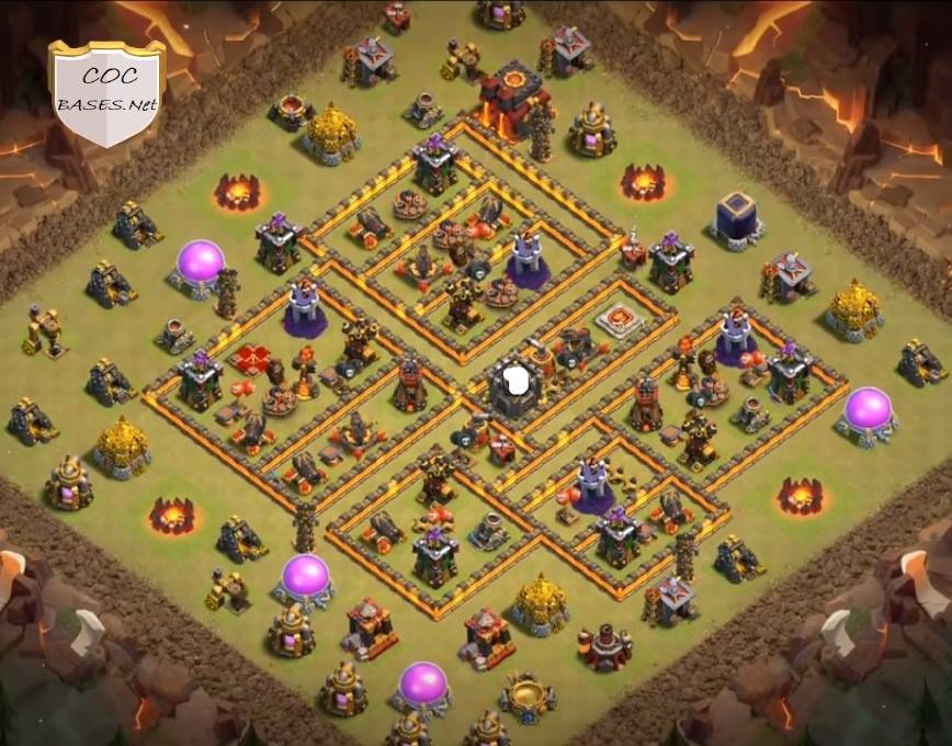 th10 best war base new