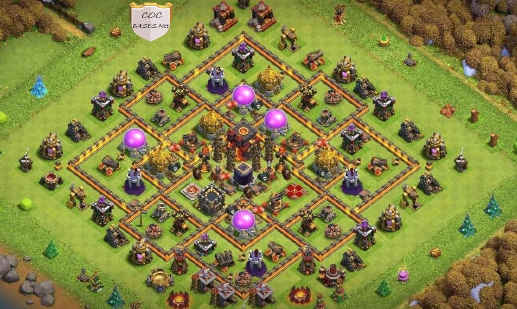 th10 trophy base anti electro dragon